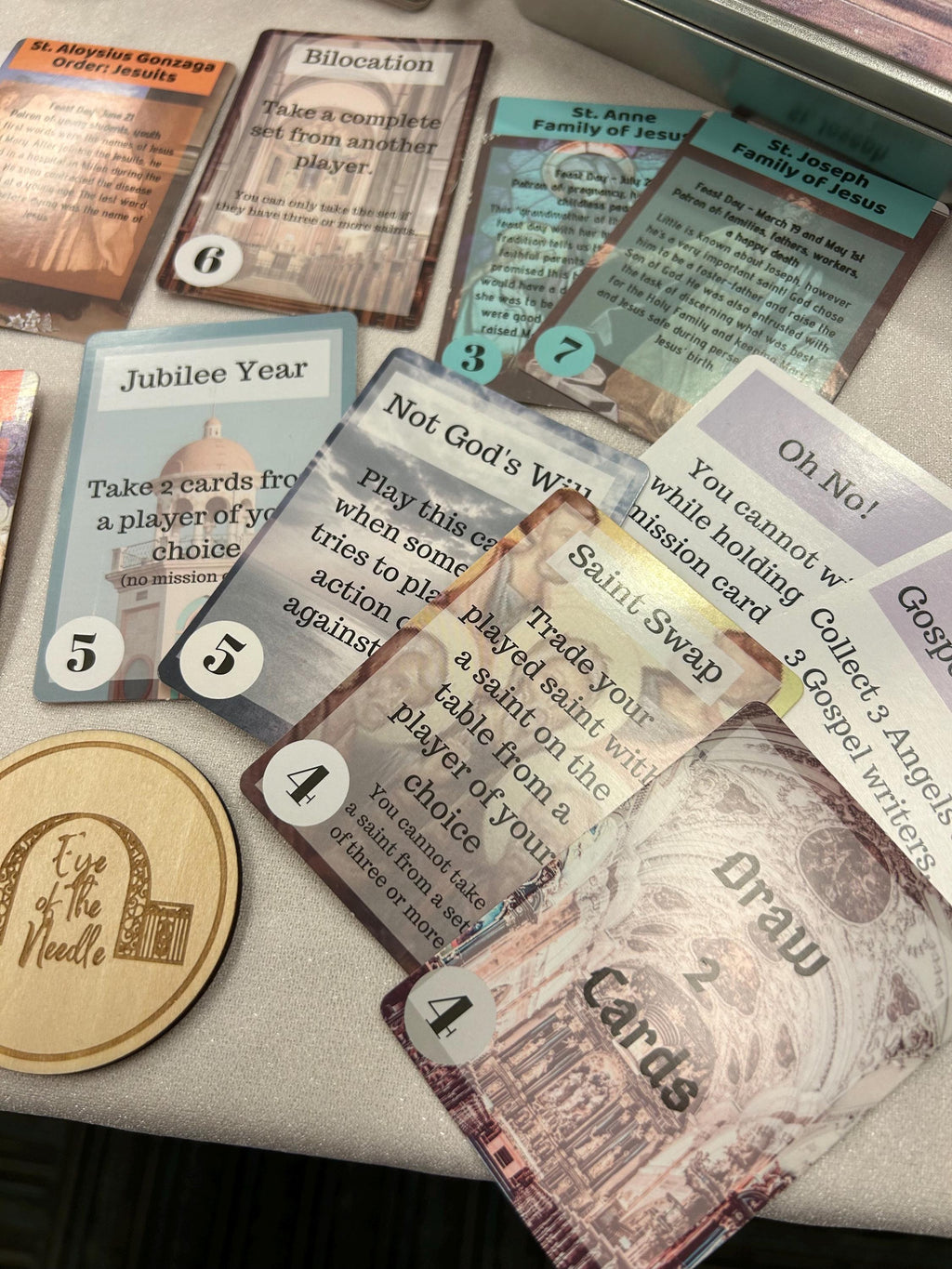 Eye of the Needle Card Game