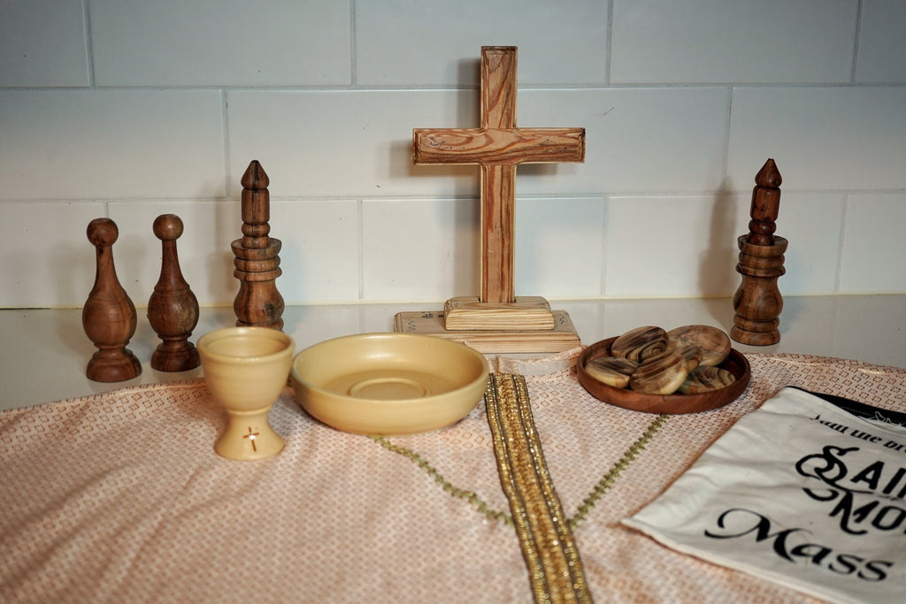 Young Saints Mass Kits: kids priest play mass kit