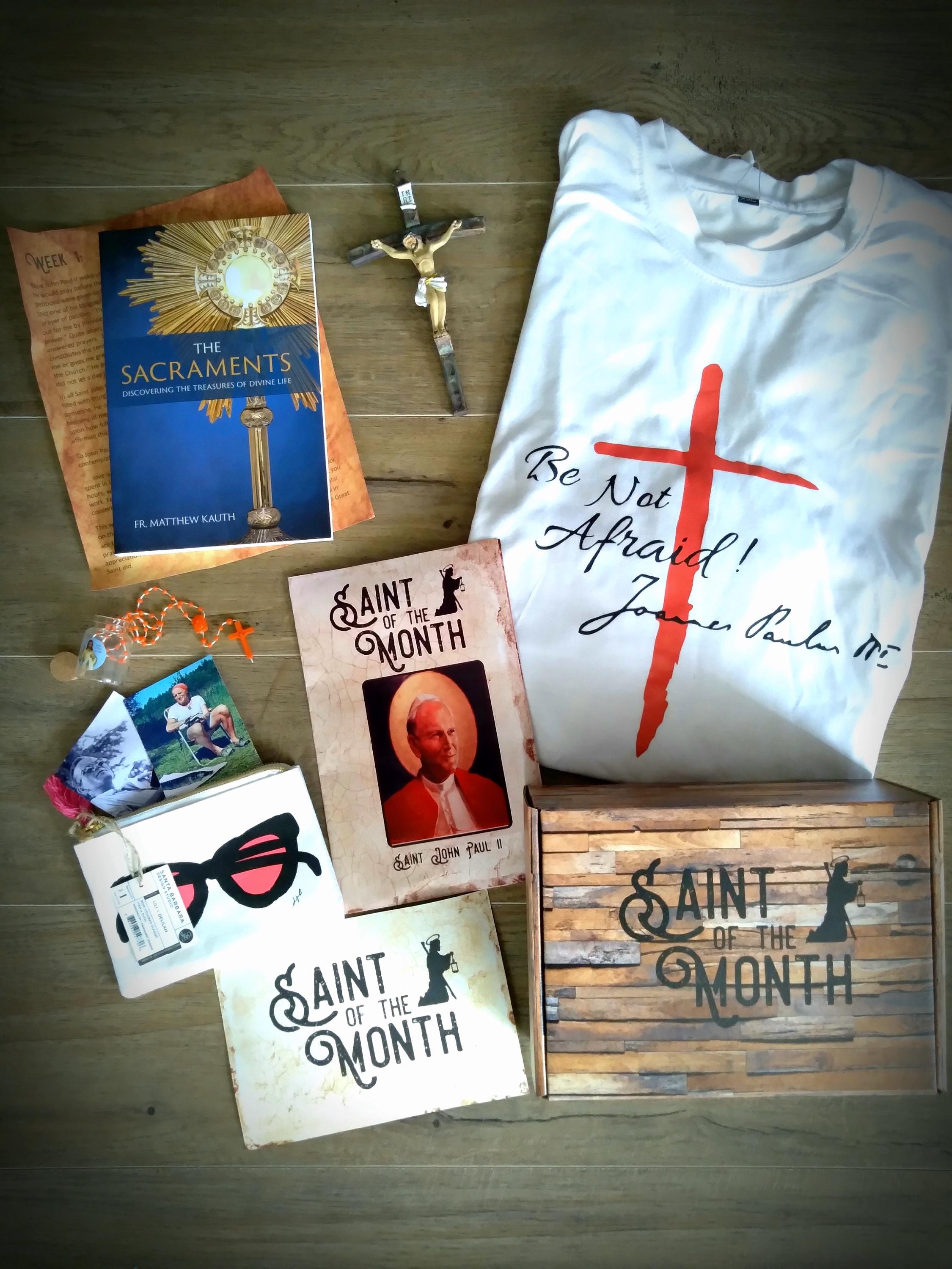 Catholic Saint box of the Month