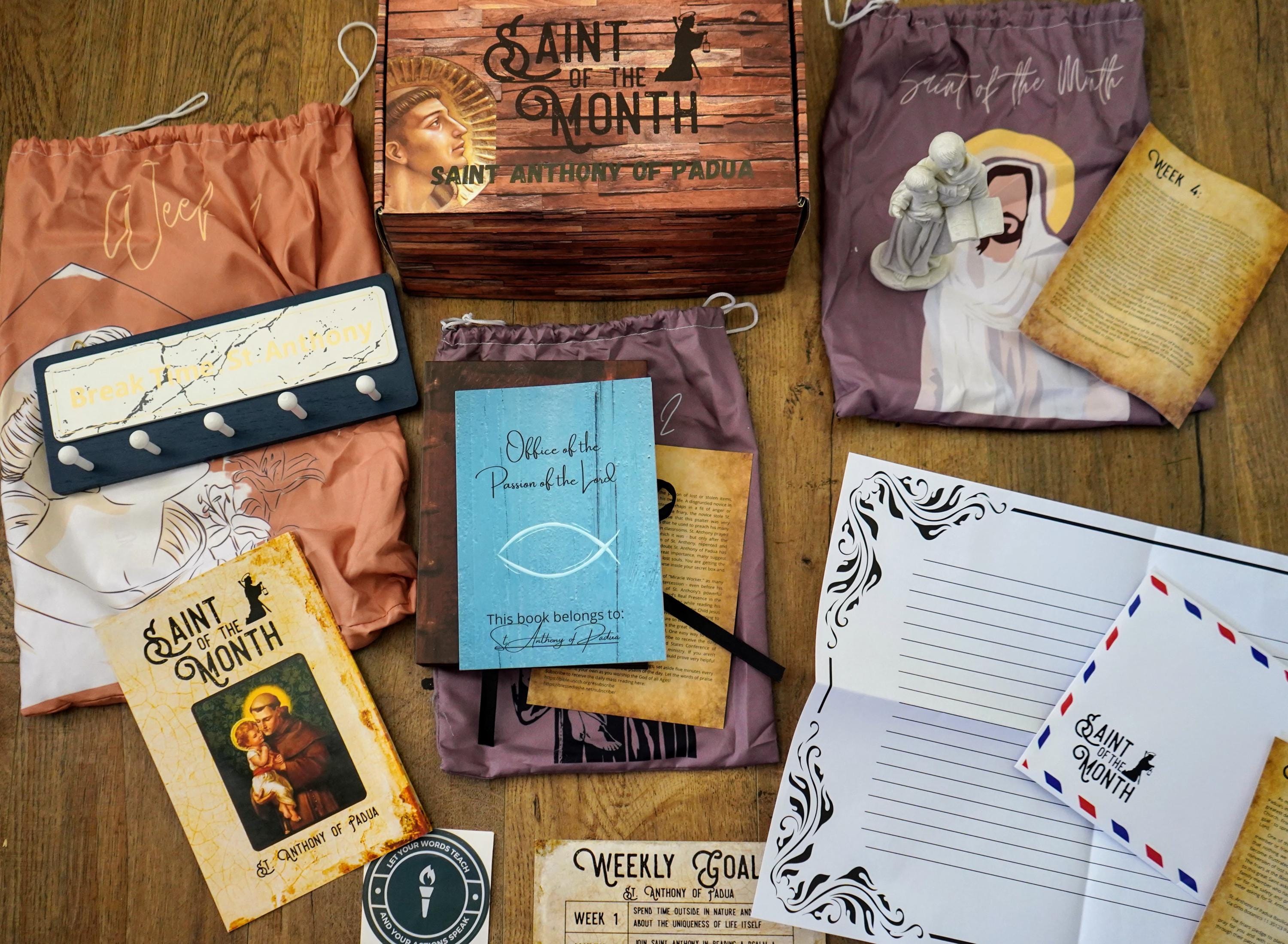 Catholic Saint box of the Month