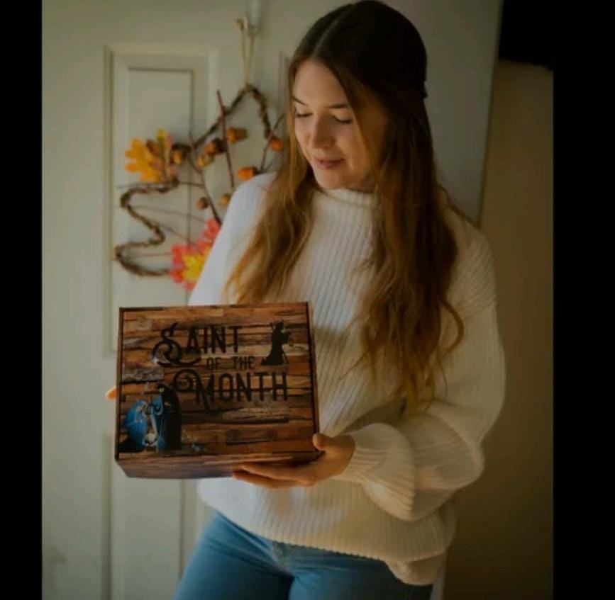 Catholic Saint box of the Month