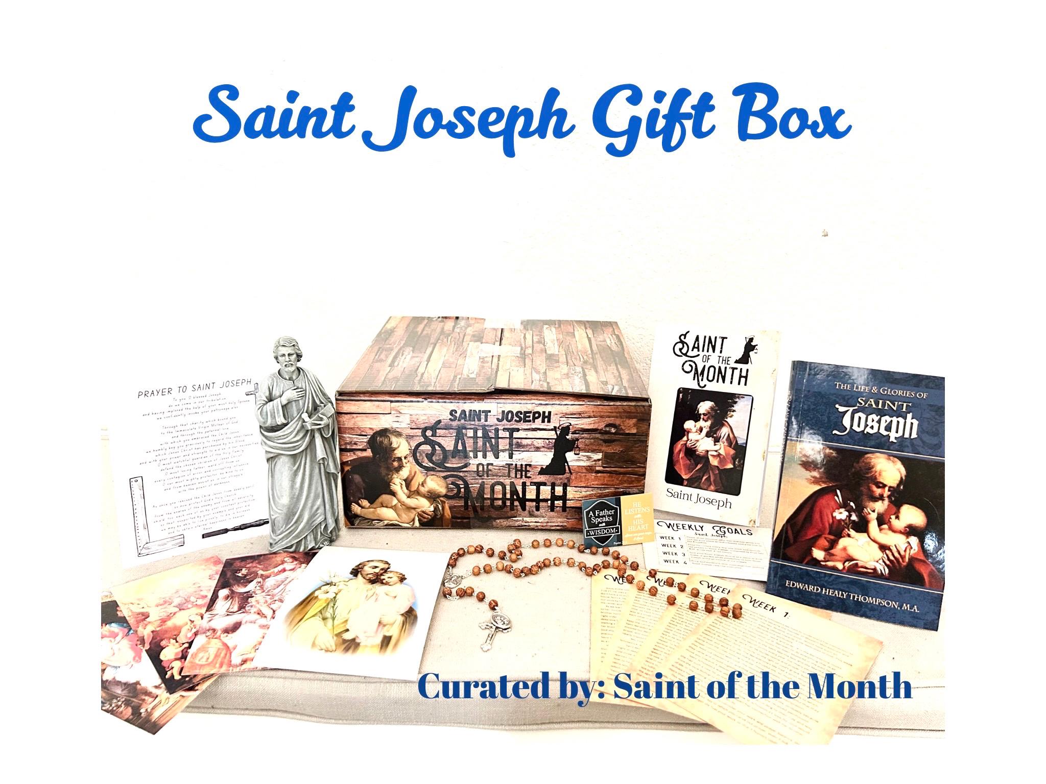 Saint Joseph Saint gift Box